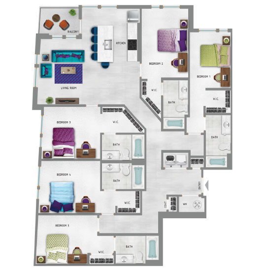 UA Off Campus Housing Tradition on the 50