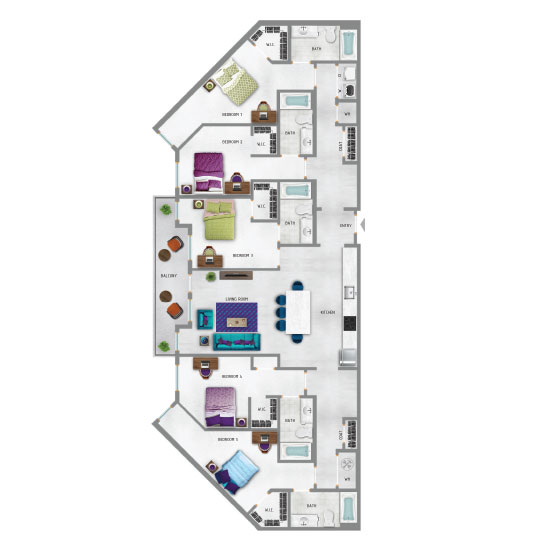UA Off Campus Housing Tradition on the 50