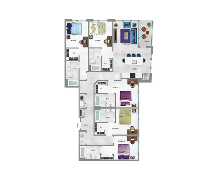 E1 floorplan image