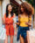 Friends walking together