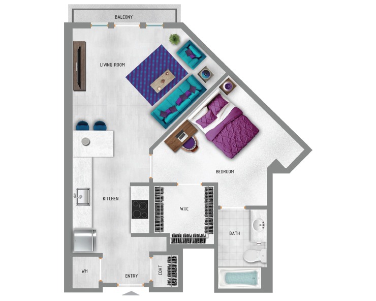 A2 Floor plan
