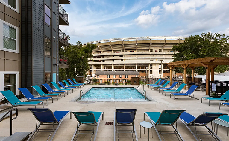 pool area