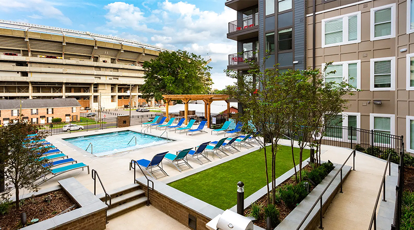pool area