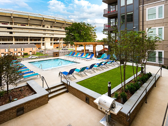 pool area